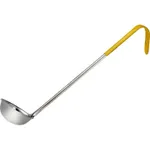 Ladle Stainless Steel Yellow Handle 90ml