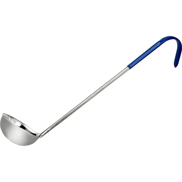 Ladle Stainless Steel Blue Handle 120ml
