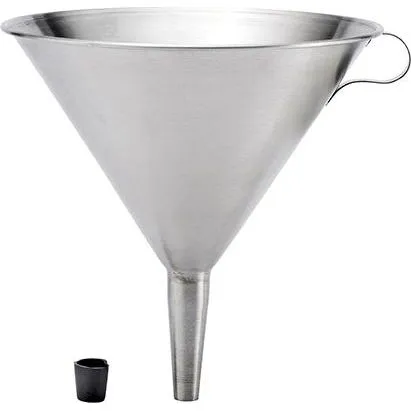 Round Funnel Stainless Steel 200mm