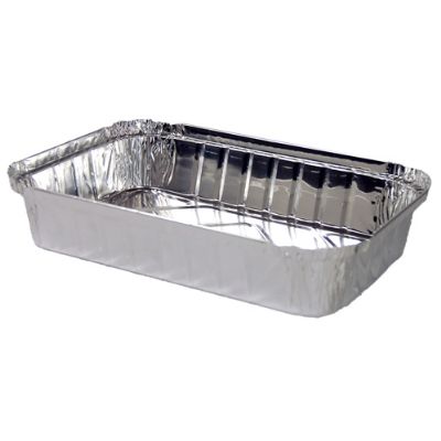 292 X 137 X 46mm Large 2.4kg Catering Foil Container [pack 100]