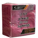 Burgundy / Maroon 2 Ply Qtr Fold Dinner Napkin  [pack 125]