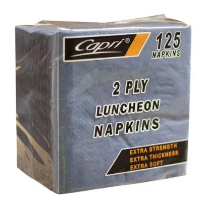 Dark Blue 2ply Qtr Fold Luncheon Napkin [2000 Pack]