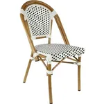 Durafurn Eiffel Chair, Black Chequered - [min Order 4]