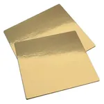Cake Board - Square 14" Gold  [pack 50]