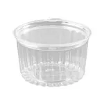 16oz Clear Shobowl With Flat Lid [50 Pack]