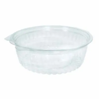 24oz Clear Shobowl With Flat Lid [50 Pack]
