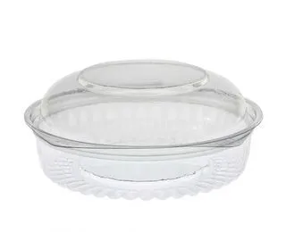 32oz Clear Shobowl With Dome Lid [50 Pack]