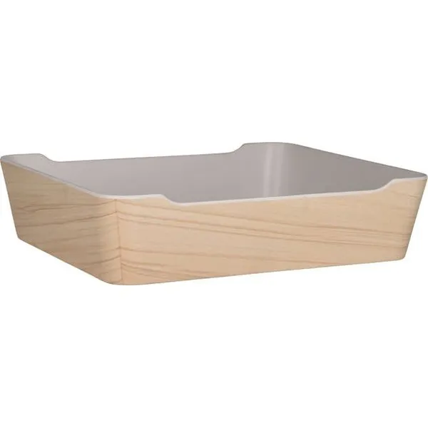Zicco Bento Box White Wash / White Tray Box