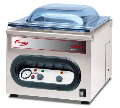 Orved Chamber Vacuum Sealer Vm16, 12m3/H Pump, 315mm Sealing Bar