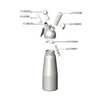 Xcbg0004 Cream Whipper Nozzle To Suit Cgb0001 & Cgb0002