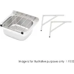 Modular Systems Stainless Steel Mop / Cleaning Sink - HCS-AB