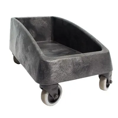 Dolly To Suit Slim Bin 60/87llt Single Black; Pack Qty 1