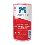Red Heavy Duty Anti Bacterial Wipes 85 Sheet Roll