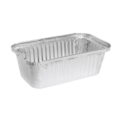 Rectangular Foil Container 550ml  185 X 110 X  36mm [pack 125 / 500]