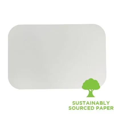 Lid To Suit Mre513/517 Rectangle Foil Tray [100 Pack]