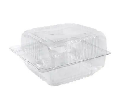Marinucci Clear Pvc #1 Clamshell Container [pack 250 / 1000]