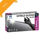 Small Black Powder Free Nitrile Gloves [pack 100 / Ctn 10 X 100]