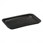Black Flat Foam Tray 8 X 5" [pack 125 / 500]