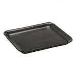 Black Flat Foam Tray 8 X 7" [pack 125 / 500]