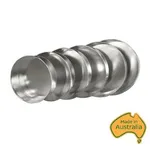 75mm(h) Cake Pan Alum Round 100mm (d)