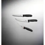 Boning Knife, 15cm, Straight, Wide Blade, Dual Grip