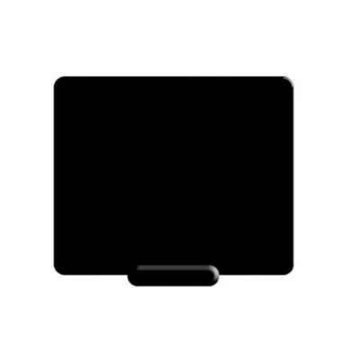 Plain Black Ticket - 65 X 88mm [min Order 10]