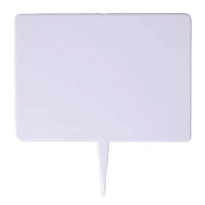 White Spike Ticket 50 X 65mm [min Buy 10]