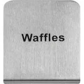 "Waffles" Buffet Sign