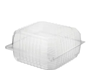 Eco-Smart Clearview Burger Container Pack Qty 100; Carton Qty 400
