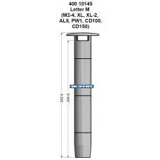Drain Upstand Blue 305mm Suit Washtech Xl, Mz, Pw1 Cd Series
