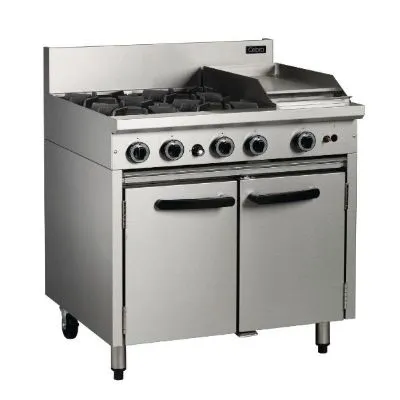 Cobra By Moffat 4 Burner Propane Gas Oven Range With Griddle Plate Cr9c ; Lpg/Propane