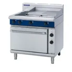 Blue Seal By Moffat E56b - 900mm Electric Range Convection Oven;  2 Radiant Elements, 600mm Griddle