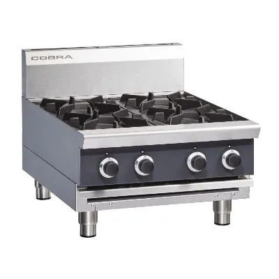 Cobra By Moffat Countertop 4 Burner Lpg Gas Cooktop C6d-B