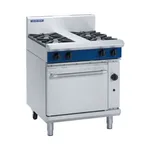 Blue Seal Evolution Series 750mm 4 Burner Gas Range Static Oven; Lpg/Propane