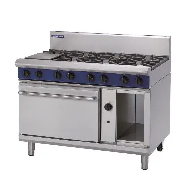Blue Seal By Moffat 8 Burner Gas Oven Range G508d ; 1200mm Lpg