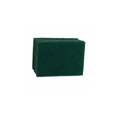 150 X 100mm Green Medium Scourer Pad [10 Pack]