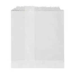 #1 White Glassine Square Paper Bag [500 Pack]