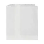 #1 White Glassine Square Paper Bag [500 Pack]
