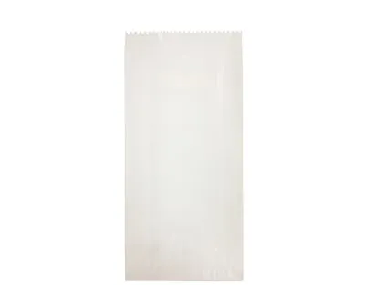 #2 White Glassine Satchel Paper Bag [pack 500]