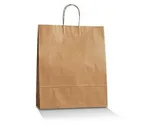 Brown Medium Plus Twist Handle Paper Carry Bag [pack 250]