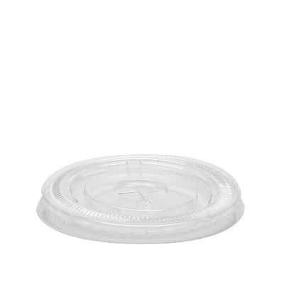 6-8oz Pet Flat Lid For Cold Drink Cup [100 Pack]