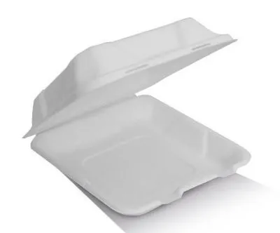 Sugarcane 9" Dinner Clamshell [pack 50 ]