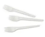 165mm Cpla White Compostable Fork [1000 Pack]