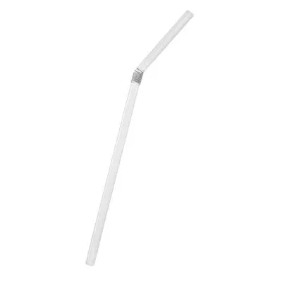 Cpla White Regular Flexi Straws [200 Pack]