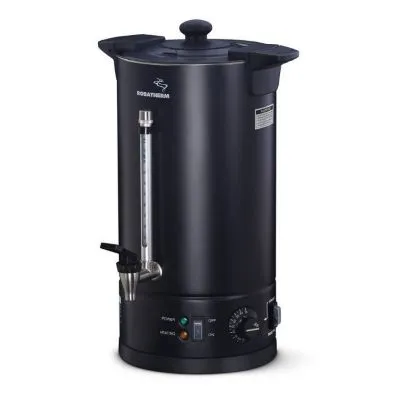Robatherm Hot Water Urn Black 20l Black Powder Coat