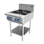 Cookrite 4 Burner Cooktop Lpg