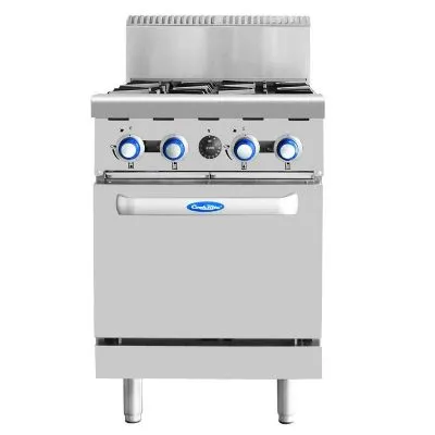 Cookrite 4 Burners With Oven Lpg At80g4b-O-Lpg