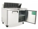 Atosa 2 Door Sandwich Prep Table Fridge 1225 Mm Msf8302