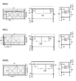 Mixrite Double Sink Bench W2100 X D700 X H900 Ss2721r