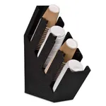 Coffee Cup Dispenser- 4 Compartment, Holds Cups & Lids